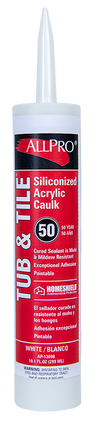 Allpro Tub & Tile Siliconized Caulk