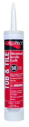 Allpro Tub & Tile Siliconized Caulk