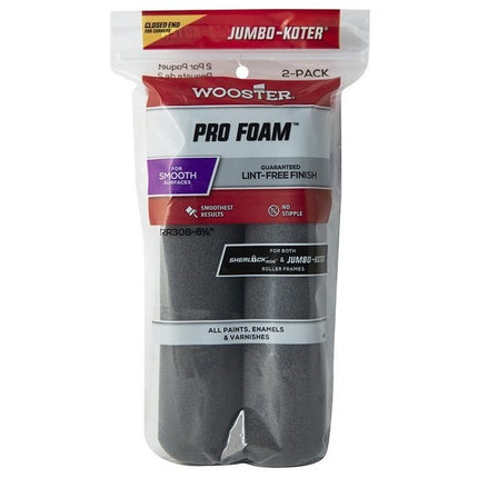Wooster Jumbo-Koter Pro Foam - 2pk - RR308 - 3/8 - Marketplace Paints