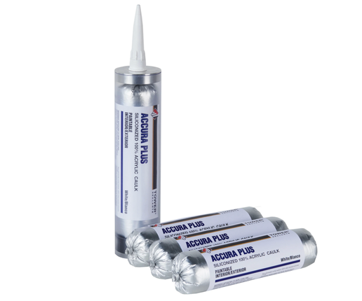 Allpro Pro Gun Plus Caulk - Sausage Style - White - 13036 Case - Marketplace Paints