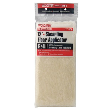 Wooster Shearling Floor Applicator Refill - RR612 - 12" - Marketplace Paints