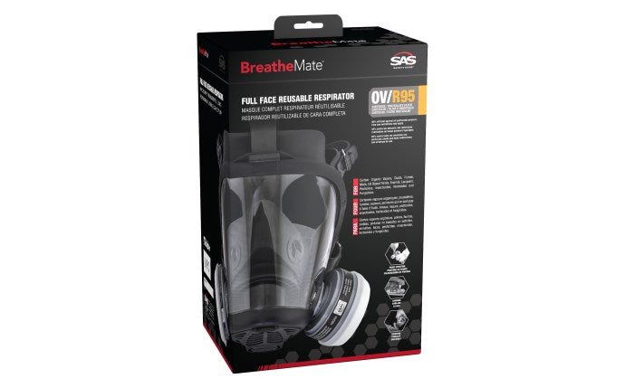 Breathe-Mate Full Face Respirator w/R95 Filter - Large - 312-3215 - Marketplace Paints