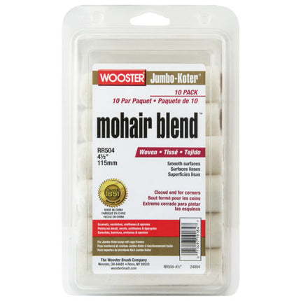 Wooster Jumbo-Koter Mohair Cover - 10pk - RR504 - 1/4 4.5" - Marketplace Paints