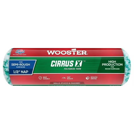 Wooster Cirrus X Cover - R184 - 1/2 - 9" - Case - Marketplace Paints