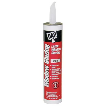 DAP Window Glazing - Latex 10.1oz - 121-08 - Marketplace Paints