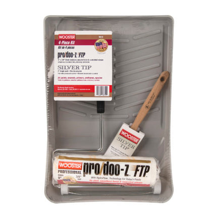 Wooster Kit - Pro/Doo-Z FTP 9" - Silver Tip 2" - R915 - Marketplace Paints