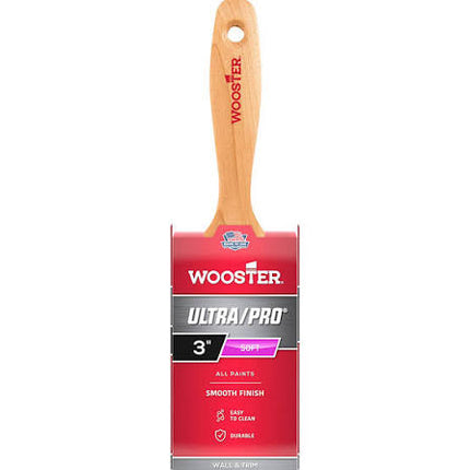 Wooster Ultra Pro Soft - Flat - 3"