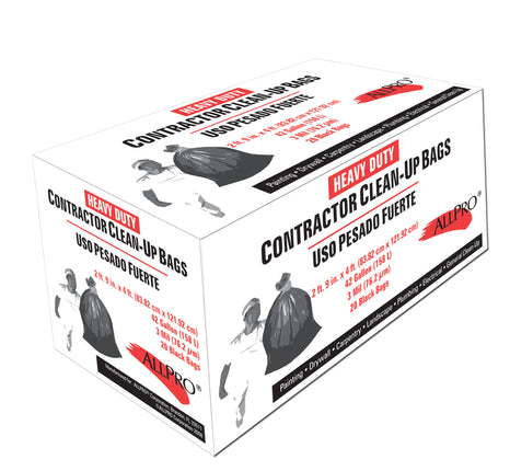 Allpro Heavy-Duty Contractor Bags - Box of 20 - FG-A0153-03 - Marketplace Paints