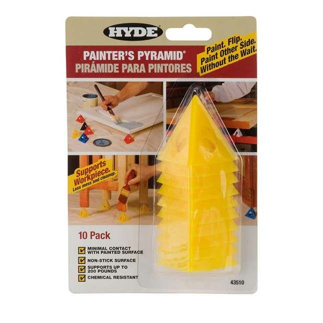 Hyde Painter's Pyramid Stand - 10pk - 43510 - Marketplace Paints
