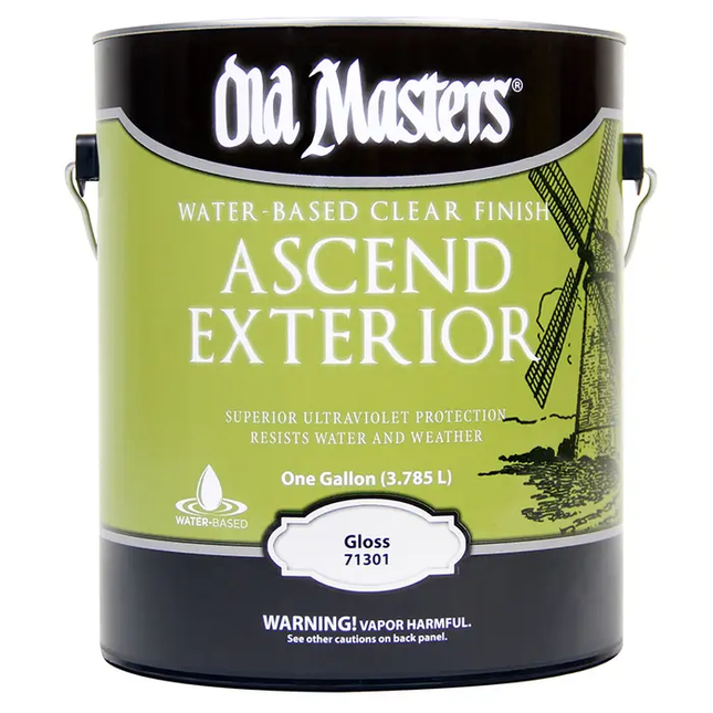 Old Masters Ascend Water-Based Clear - Marketplace Paints