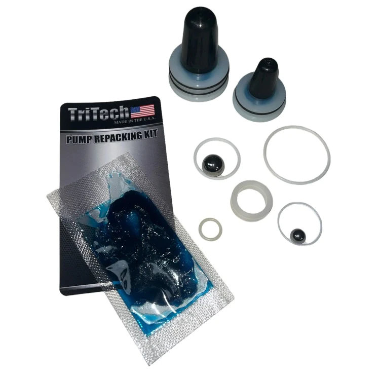 Tri Tech T8 TriTech Fluid Section Repacking Kit for T4-T8 - 600-455