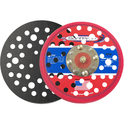 SurfPrep Backup Pad H&L - 5" - Vacuum - Marketplace Paints