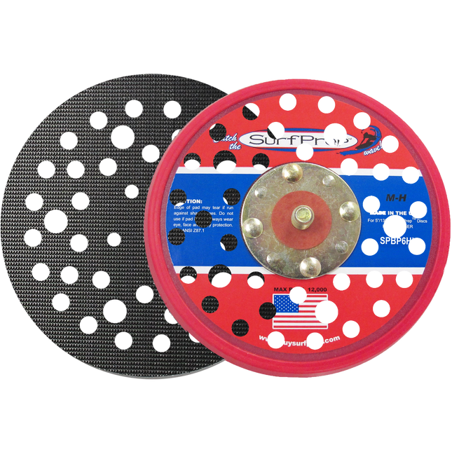 SurfPrep Backup Pad H&L - 5" - Vacuum - Marketplace Paints