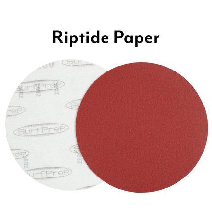 SurfPrep Riptide Red Paper - 5" - Non-Vacuum - BOX - Marketplace Paints