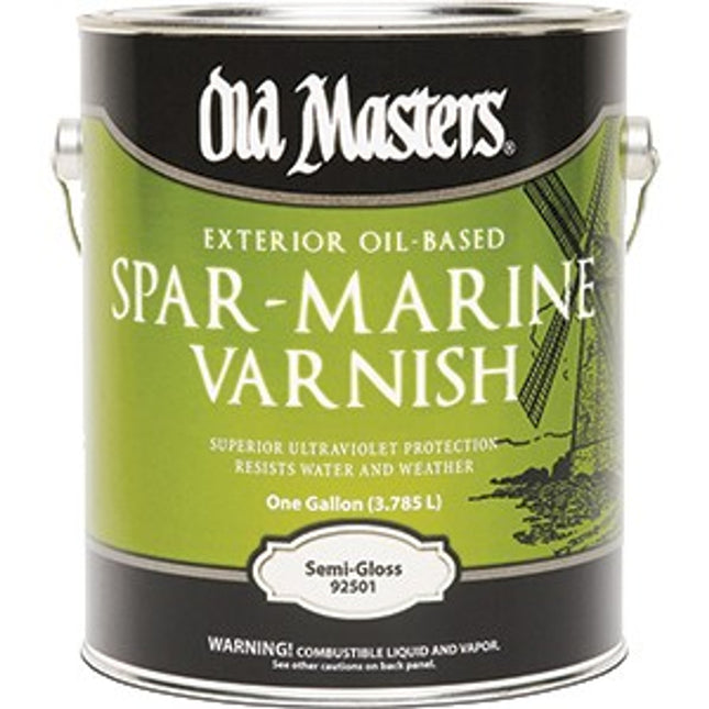 Old Masters Spar Marine Varnish - Marketplace Paints