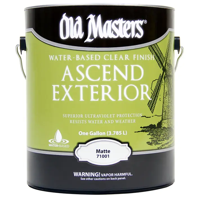 Old Masters Ascend Water-Based Clear - Marketplace Paints