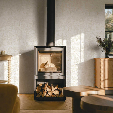 Tempaper Toile Peel and Stick Wallpaper