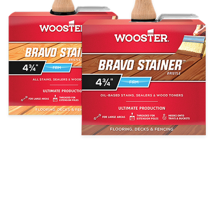 Wooster Bravo Stainer 4.75"