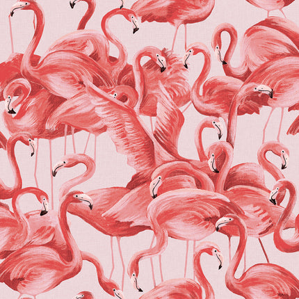 Flamingo - Tempaper Peel and Stick Wallpaper