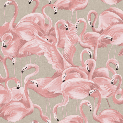 Flamingo - Tempaper Peel and Stick Wallpaper