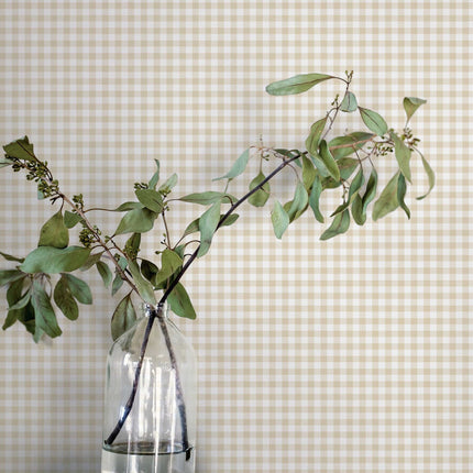 Tempaper Gingham Check Peel and Stick Wallpaper