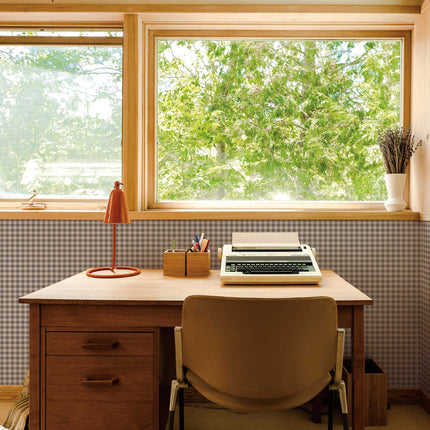 Tempaper Gingham Check Peel and Stick Wallpaper