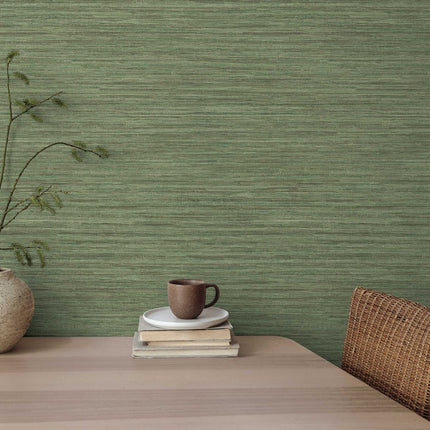 Tempaper Horizontal Faux Grasscloth Peel and Stick Wallpaper