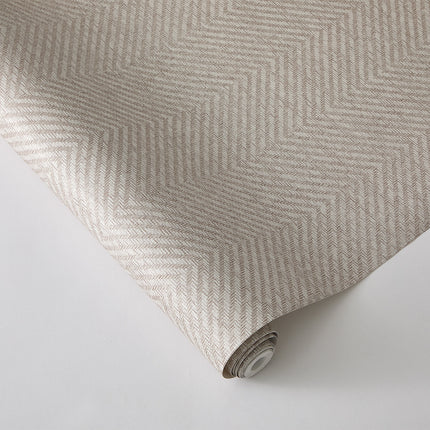 Tempaper Faux Grasscloth Parquet Textured Peel and Stick Wallpaper