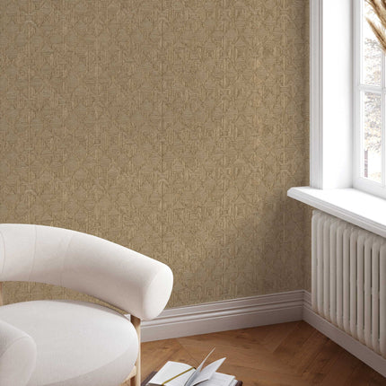 Tempaper Hoffmann Faux Sisal Textured Peel and Stick Wallpaper