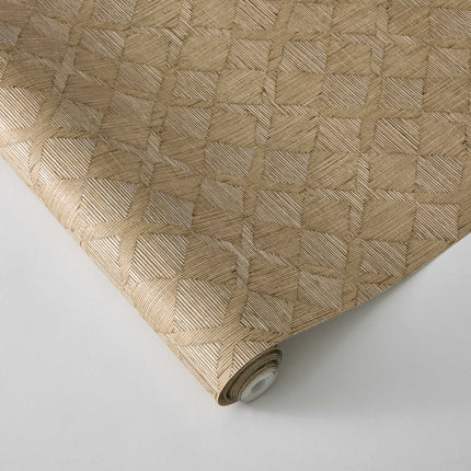 Tempaper Hoffmann Faux Sisal Textured Peel and Stick Wallpaper