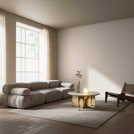 Tempaper Classic Check Textured Peel and Stick Wallpaper