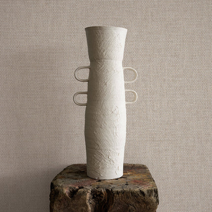 Tempaper Faux Grasscloth Primitivo Textured Peel and Stick Wallpaper