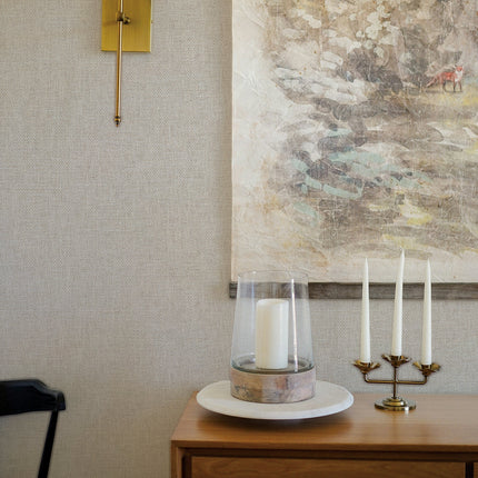Tempaper Faux Grasscloth Primitivo Textured Peel and Stick Wallpaper