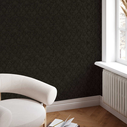 Tempaper Hoffmann Faux Sisal Textured Peel and Stick Wallpaper