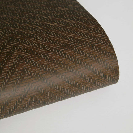 Tempaper Faux Grasscloth Parquet Textured Peel and Stick Wallpaper