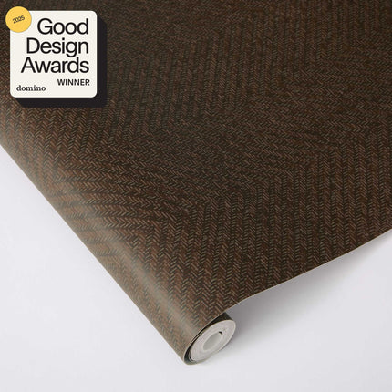 Tempaper Faux Grasscloth Parquet Textured Peel and Stick Wallpaper