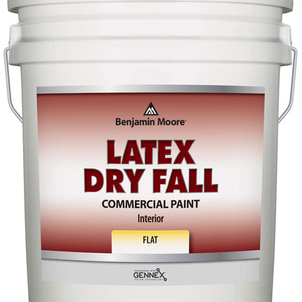 BM Latex Dryfall - Flat - Black - 5gal - 0395-80 (SO)