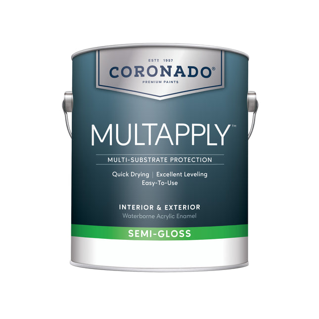 MULTAPPLY™ Waterborne Acrylic Enamel - Semi-Gloss - Marketplace Paints