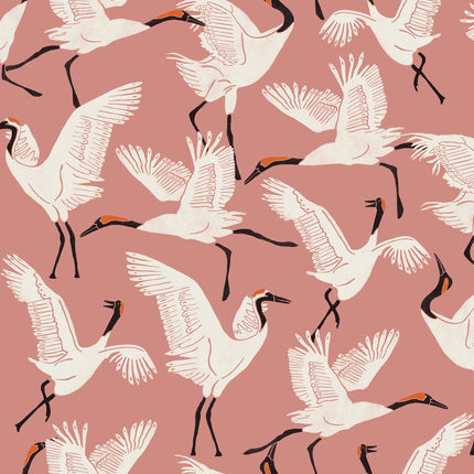 Family of Cranes - Tempaper Peel and Stick Wallpaper