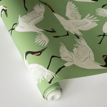 Family of Cranes - Tempaper Peel and Stick Wallpaper