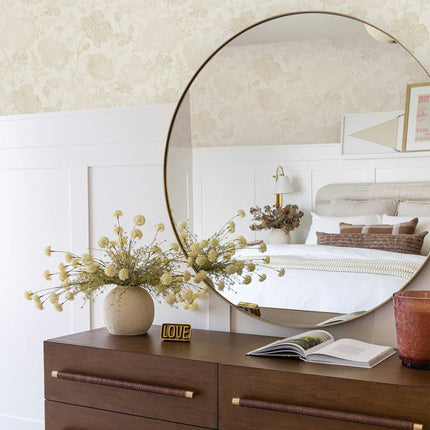 Tempaper Poppies Textured Peel and Stick Wallpaper