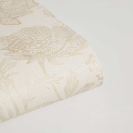 Tempaper Poppies Textured Peel and Stick Wallpaper