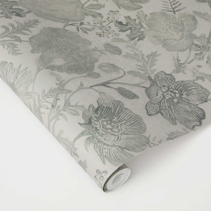 Tempaper Poppies Textured Peel and Stick Wallpaper