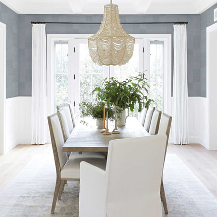 Tempaper Textured Check Peel and Stick Wallpaper