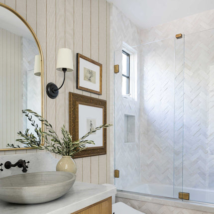 Tempaper Bursa Stripe Textured Peel and Stick Wallpaper