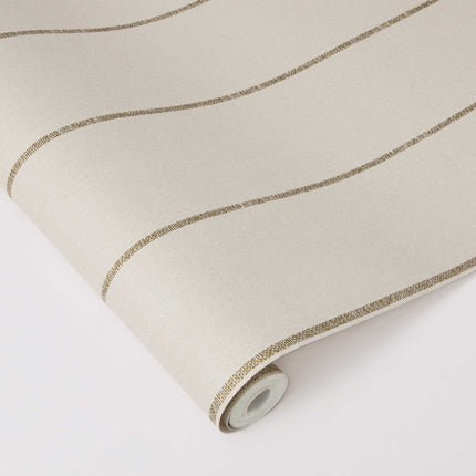 Tempaper Bursa Stripe Textured Peel and Stick Wallpaper