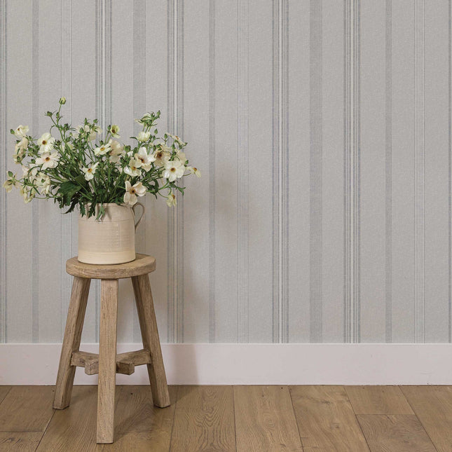 Tempaper Anatolia Stripe Textured Peel and Stick Wallpaper