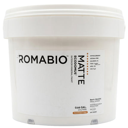 Romabio Ecodomus Mineral Paint - Matte