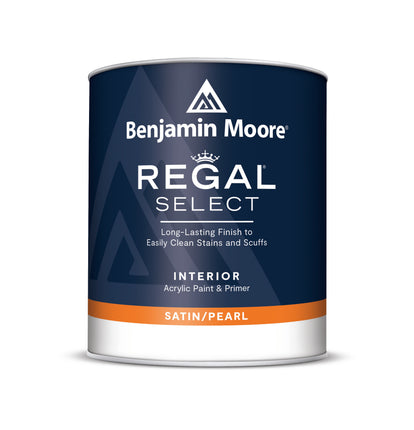 Regal Select Interior Paint- Satin/Pearl