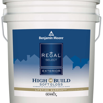 Regal Select Exterior High Build, Soft Gloss - Marketplace Paints